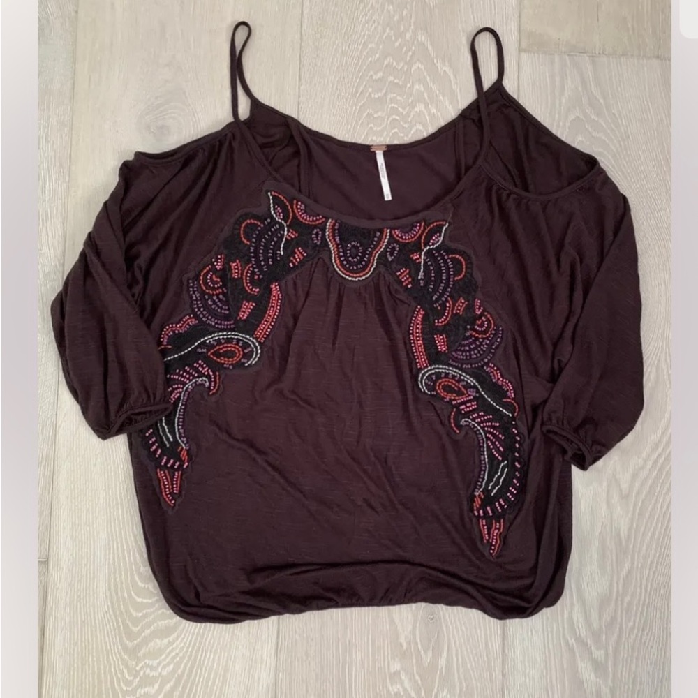 FREE PEOPLE  BOHO TOP